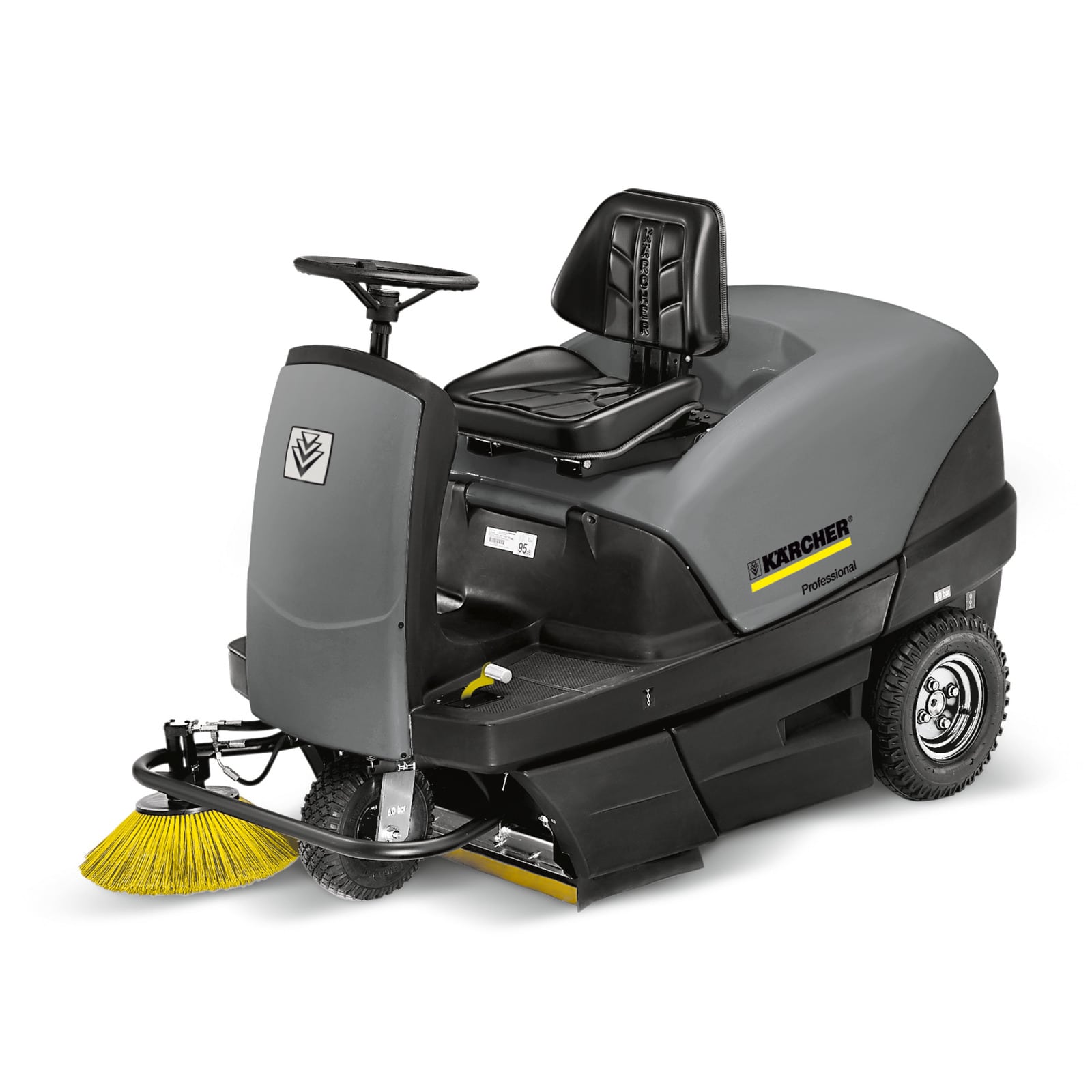 Xe quét hút rác công nghiệp ngồi lái KM 100/100 R Bp